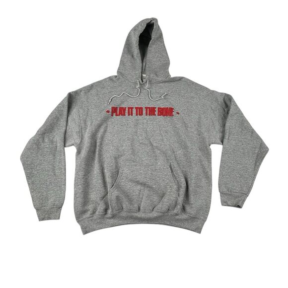 Rare 1999 Play It to the Bone Promo Hoodie Gray  XL Extra Large - Picture 1 of 10